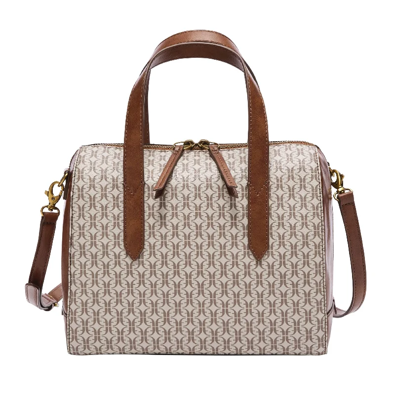 Fossil Women's Sydney PVC Satchel Classic Totes At Unbeatable Deals