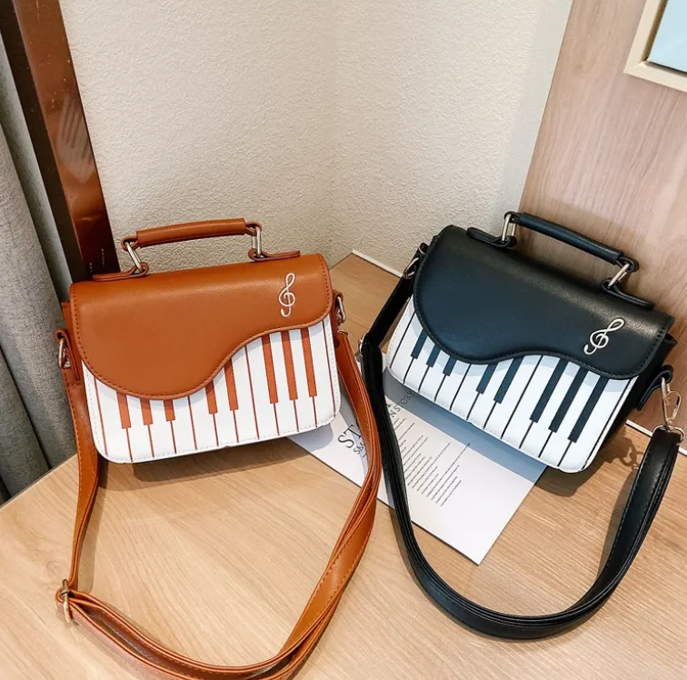 Instant Shipping! Piano Messenger Bag Stylish Handbags With Exclusive Online Discounts Instant Shipping! Piano Messenger Bag Stylish Handbags With Exclusive Online Discounts
