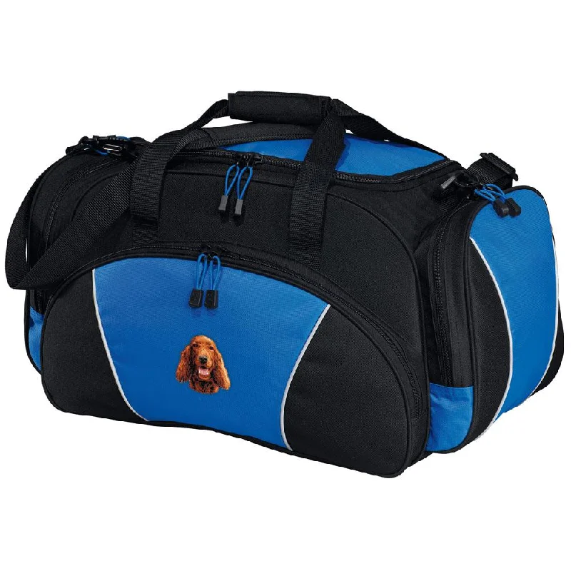 Irish Setter Embroidered Duffel Bags The Perfect Bag Sale For A Seasonal Refresh