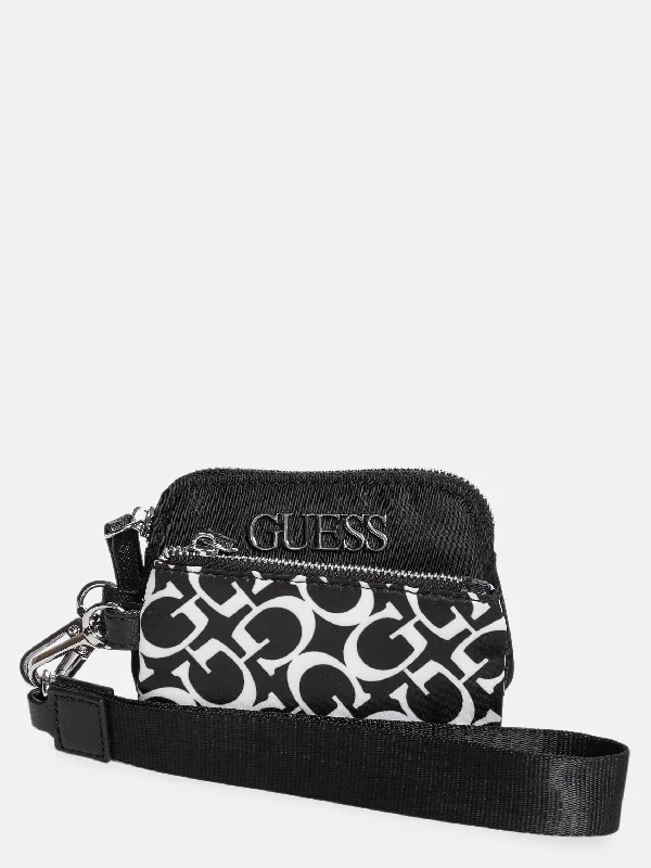 Logo Wristlet Pouch Set Upgrade Your Look With Our Bag Sale