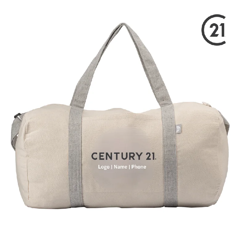 Loom Recycled Cotton Blend Duffel Bag - Personalized Designer Bags At Low Prices