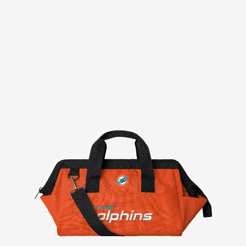 Miami Dolphins Big Logo Tool Bag Grab Your Favorite Handbags For Less