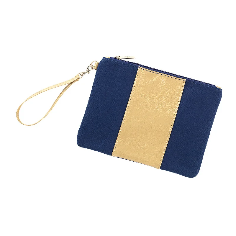 Navy Cabana Wristlet Best Deals On Premium And Casual Bags – Act Fast