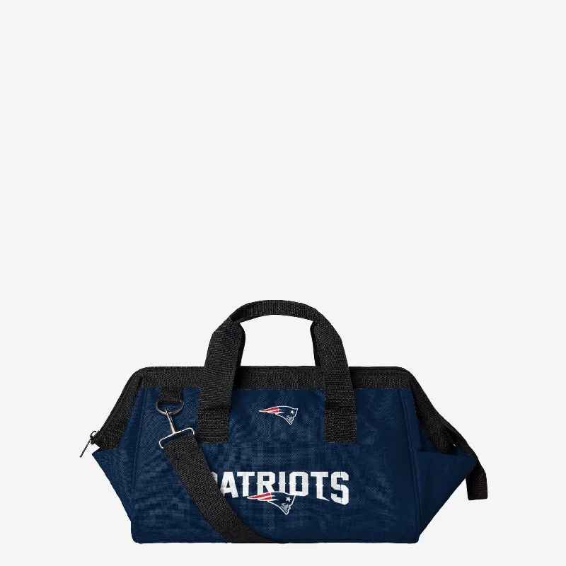 New England Patriots Big Logo Tool Bag Seasonal Sale On Trendy Handbags