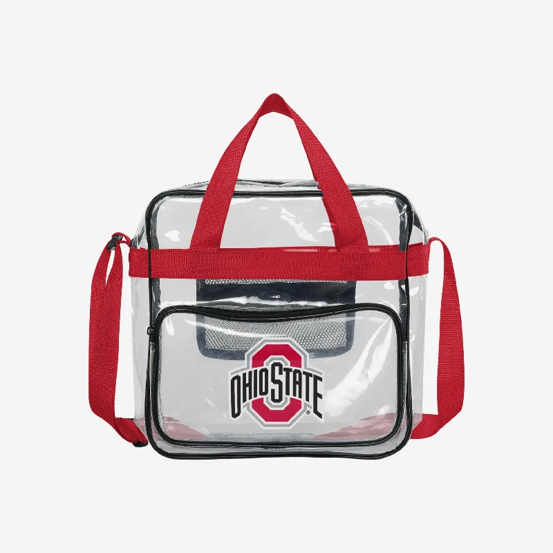 Ohio State Buckeyes Clear Messenger Bag Premium Handbags With A Touch Of Elegance