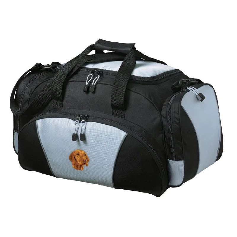 Vizsla Embroidered Duffel Bags Designer-Inspired Bags, Best Prices