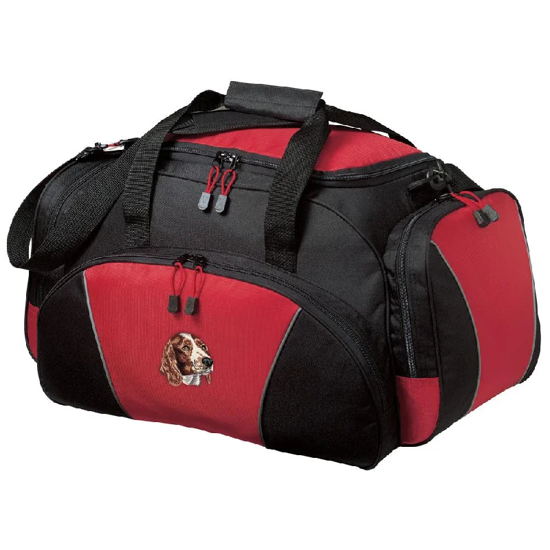 Welsh Springer Spaniel Embroidered Duffel Bags Designer-Inspired Bags At Reduced Prices Welsh Springer Spaniel Embroidered Duffel Bags Designer-Inspired Bags At Reduced Prices