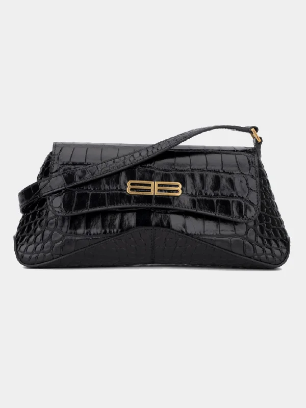 XX Flap Street Croc Baguette Premium Handbags With A Touch Of Elegance