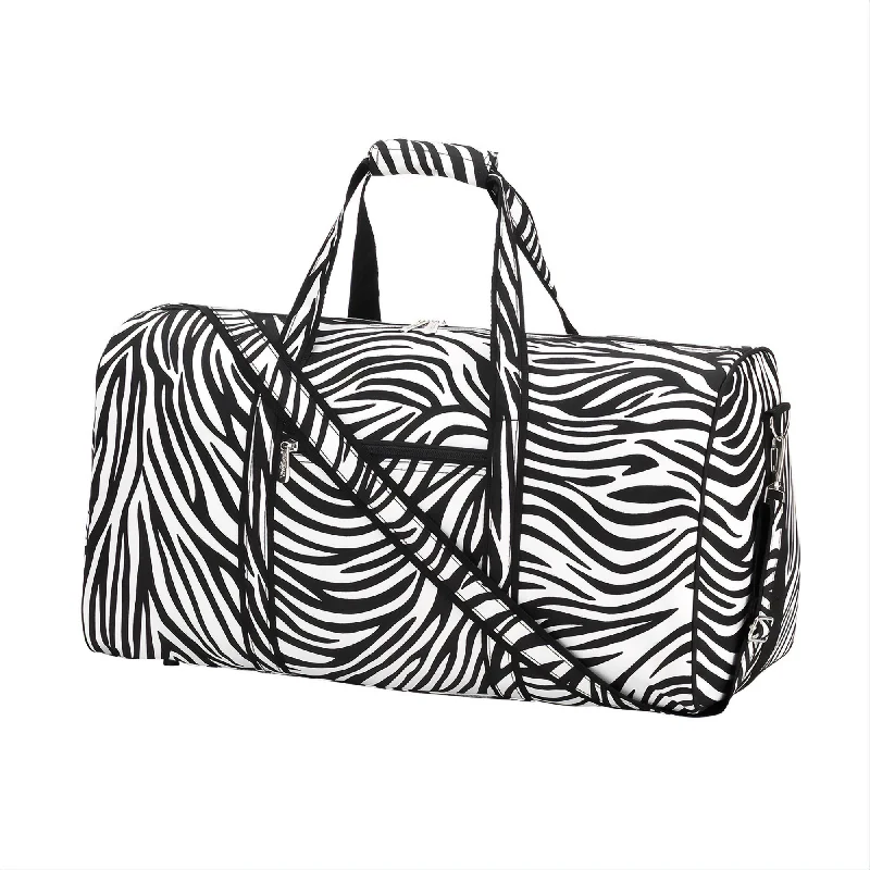 Zebra Duffel Bag Trendy Handbags, Limited-Time Sale
