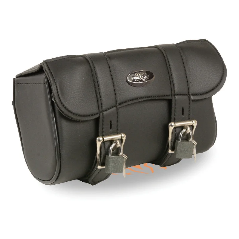 Milwaukee Performance SH616BAG Black PVC Small Studded Tool Bag with Key Locks Limited-Stock Handbag Sale For A Stylish Look Milwaukee Performance SH616BAG Black PVC Small Studded Tool Bag with Key Locks Limited-Stock Handbag Sale For A Stylish Look