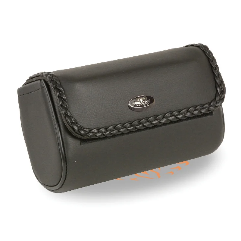 Milwaukee Performance SH627B01 Black PVC Small Braided Tool Bag with Velcro Closure Affordable Elegance With High-Quality Bags Milwaukee Performance SH627B01 Black PVC Small Braided Tool Bag with Velcro Closure Affordable Elegance With High-Quality Bags