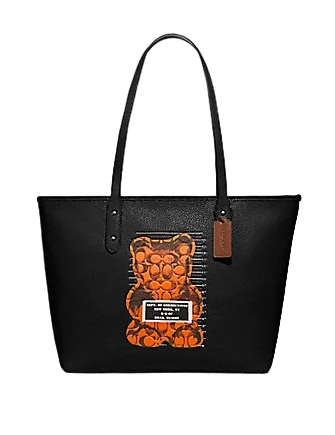 Clearance-Priced Bags Coach City Zip Tote With Vandal Gummy Bear Fashionable Bags With Special Seasonal Offers