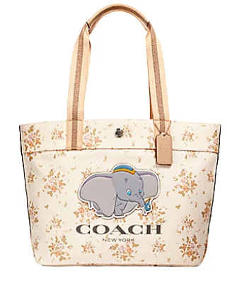 Festival Bags For Concerts And Events Coach Disney X Tote With Rose Bouquet Print and Dumbo Premium Handbags At Exclusive Prices Festival Bags For Concerts And Events Coach Disney X Tote With Rose Bouquet Print and Dumbo Premium Handbags At Exclusive Prices