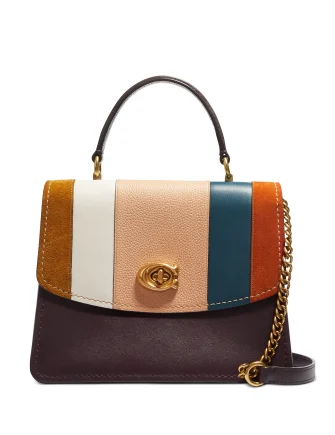 Chic Style Discounts Coach Parker Patchwork Top Handle Satchel Elegant Bags, Limited Stock Available Chic Style Discounts Coach Parker Patchwork Top Handle Satchel Elegant Bags, Limited Stock Available