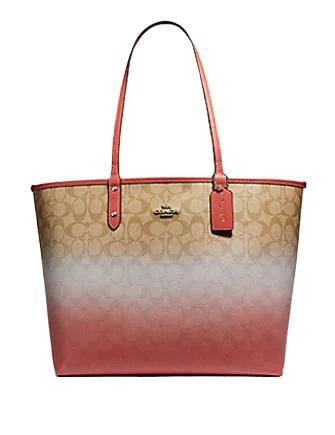 Eco-Friendly Bags With Discounts Coach Reversible City Tote in Ombre Signature Print Canvas Designer-Inspired Bags At Reduced Prices Eco-Friendly Bags With Discounts Coach Reversible City Tote in Ombre Signature Print Canvas Designer-Inspired Bags At Reduced Prices