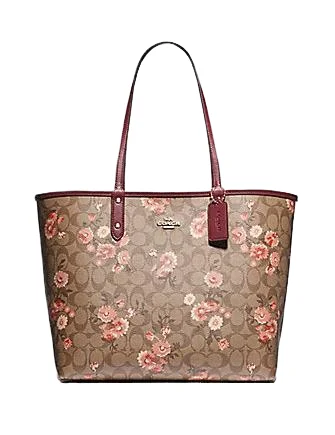 Flash Sale Fever Coach Reversible City Tote in Signature Canvas With Prairie Daisy Cluster Print Exclusive Bag Deals – Perfect For Any Occasion Flash Sale Fever Coach Reversible City Tote in Signature Canvas With Prairie Daisy Cluster Print Exclusive Bag Deals – Perfect For Any Occasion