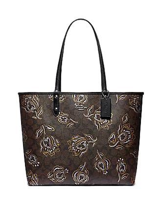 Black Friday And Cyber Monday Bag Deals Coach Reversible City Tote in Signature Canvas With Tulip Motif Elegant Totes At Limited-Time Prices Black Friday And Cyber Monday Bag Deals Coach Reversible City Tote in Signature Canvas With Tulip Motif Elegant Totes At Limited-Time Prices