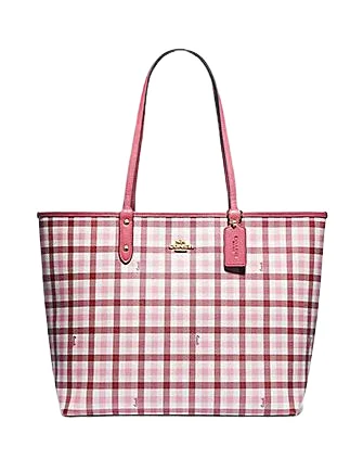 Massive Selection Sale Coach Reversible City Tote With Gingham Print Best Deals On Premium And Casual Bags – Act Fast Massive Selection Sale Coach Reversible City Tote With Gingham Print Best Deals On Premium And Casual Bags – Act Fast
