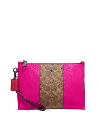 Contemporary Fashion Sale Coach Signature Colorblock Wristlet Fashion-Forward Bags At Exclusive Promotional Prices Contemporary Fashion Sale Coach Signature Colorblock Wristlet Fashion-Forward Bags At Exclusive Promotional Prices