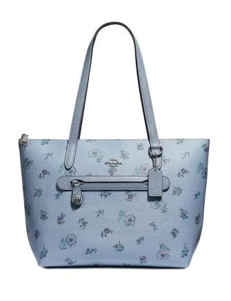 The Latest Trends Coach Taylor Tote In Meadow Print Timeless Bags, Flash Sale