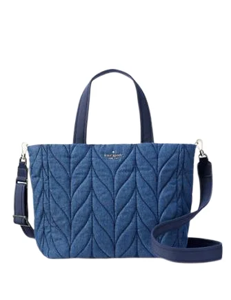 Professional Bags With Office Discounts Kate Spade New York Ellie Denim Small Tote Trendy Handbags At Limited-Time Discounts