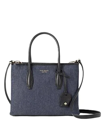 Sustainable Fashion Extravaganza Kate Spade New York Eva Denim Small Zip Top Satchel Limited-Time Handbag Sale Sustainable Fashion Extravaganza Kate Spade New York Eva Denim Small Zip Top Satchel Limited-Time Handbag Sale