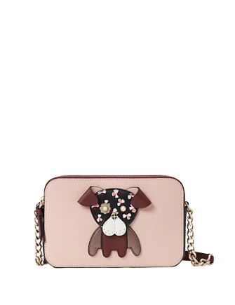 Style Redefined Kate Spade New York Floral Pup Double Zip Small Crossbody Fashion Bags With Huge Discounts Style Redefined Kate Spade New York Floral Pup Double Zip Small Crossbody Fashion Bags With Huge Discounts