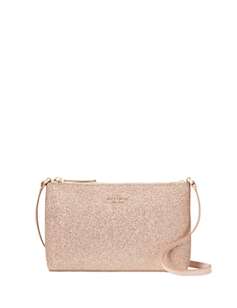 Comfortable Chic Kate Spade New York Joeley Glitter Crossbody Grab Your Favorite Handbags For Less