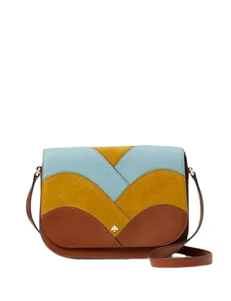 Kate Spade New York Nadine Patchwork Medium Flap Shoulder Bag Fashion Bags With Huge Discounts Kate Spade New York Nadine Patchwork Medium Flap Shoulder Bag Fashion Bags With Huge Discounts